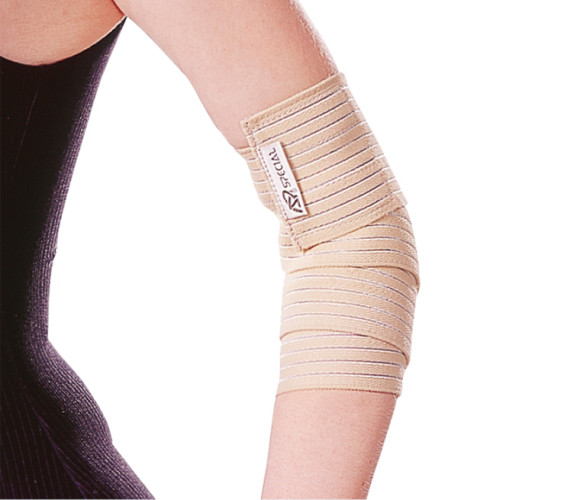 Elastyczny stabilizator stawu łokciowego, zapinany