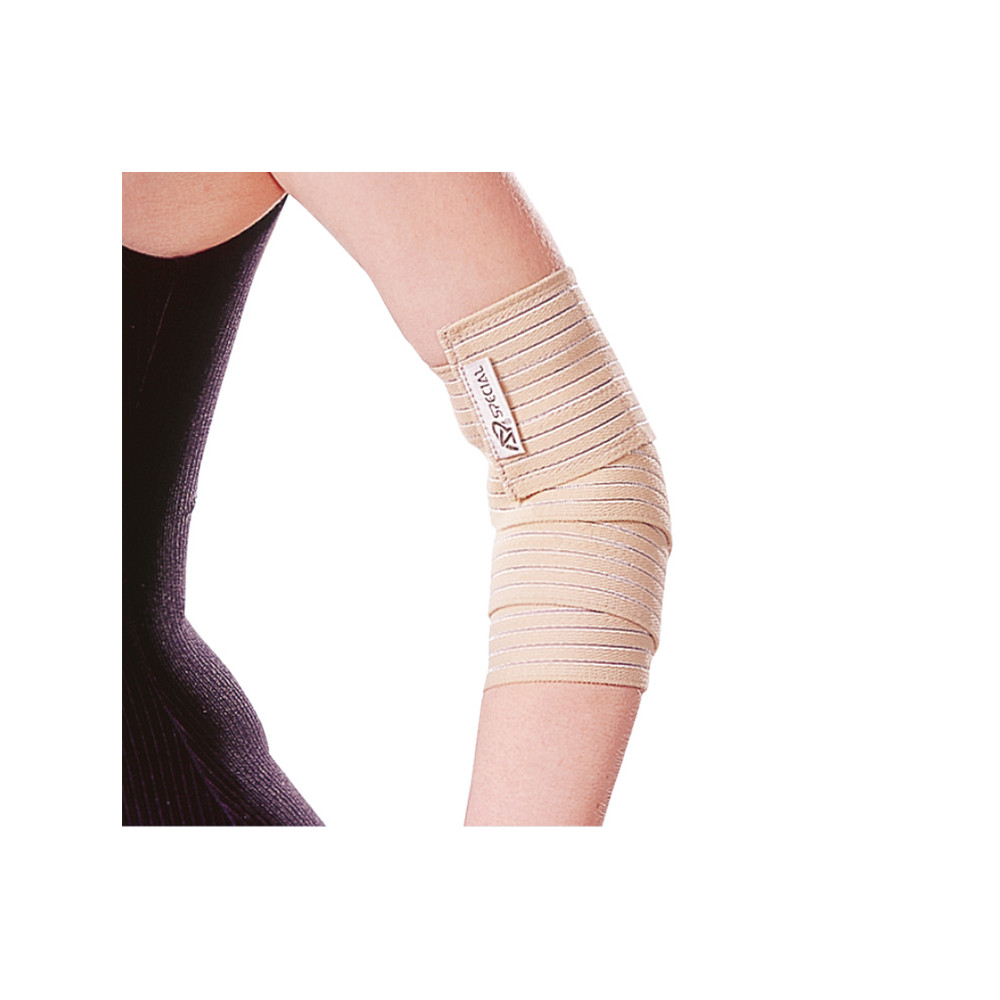 Elastyczny stabilizator stawu łokciowego, zapinany