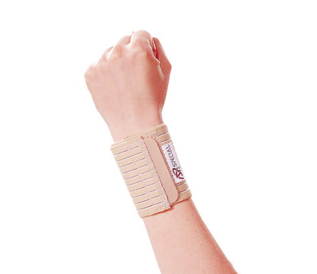 Elastyczny stabilizator nadgarstka, zapinany