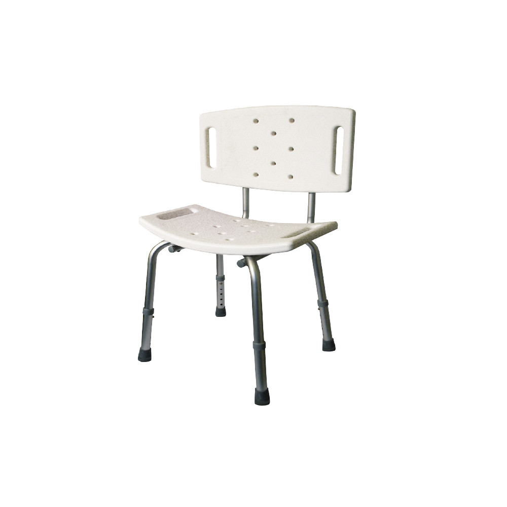 Krzesło prysznicowe z oparciem