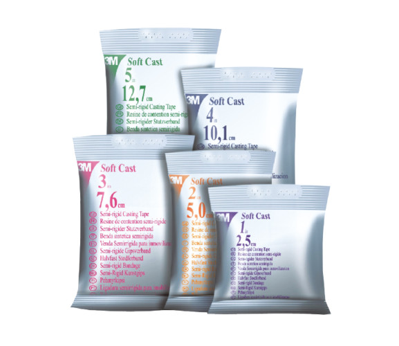 3M™ Soft Cast – półsztywna opaska stabilizująca