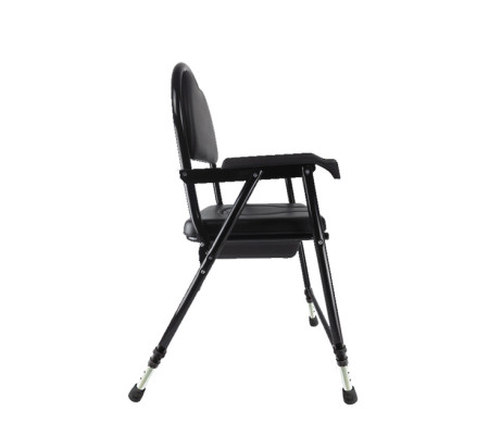 Krzesło toaletowe tapicerowane – składane